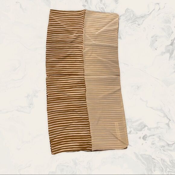 Geoffrey Beene Scarf - One Size - Brown /tan - Picture 7 of 7